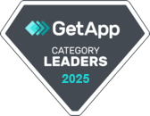 GetApp Social Media Category Leader Badge
