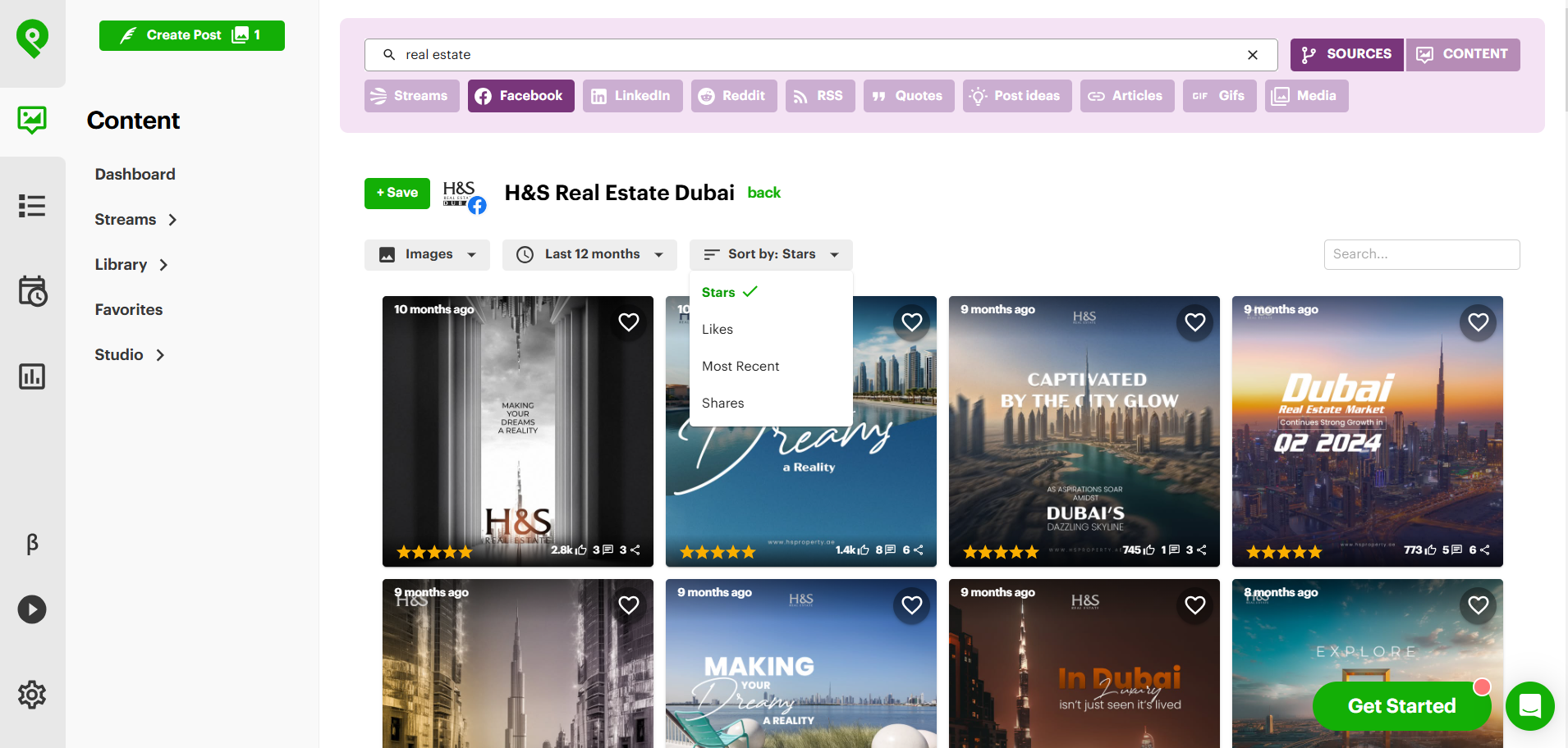 Content Curation Post Planner